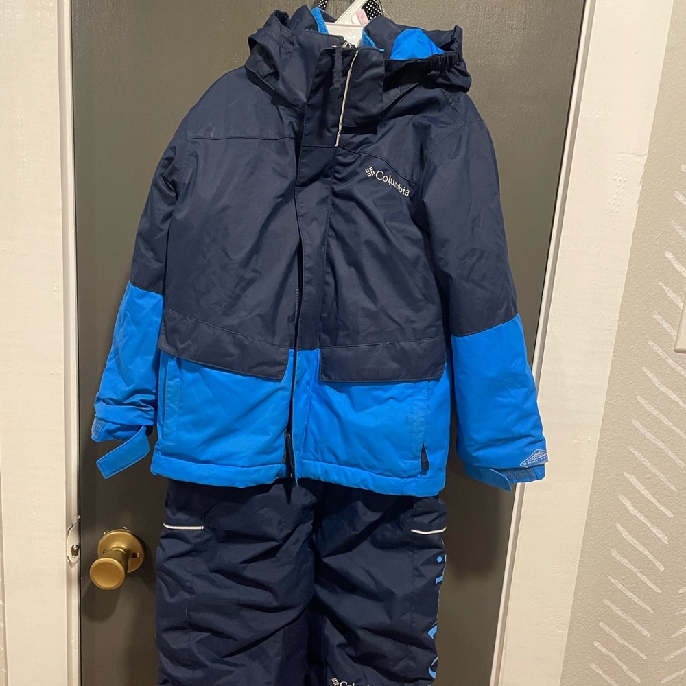 3 piece set Columbia Boys XXS 4/5 ski jacket and pants